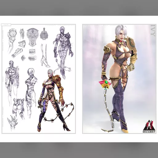character:isabella_valentine medium:artwork official_artwork publisher:namco series:soul_calibur soul_calibur_4 // 1280x1024 // 241.6KB // jpg // image/jpeg // Ivy_1