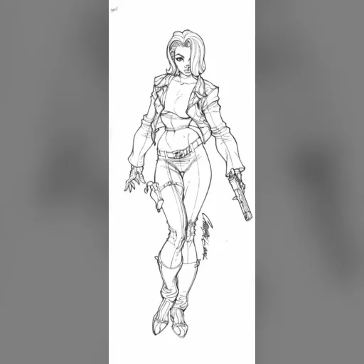 artist:j_scott_campbell character:abbey_chase medium:artwork series:danger_girl // 490x1216 // 83.6KB // jpg // image/jpeg // AbbeyLG