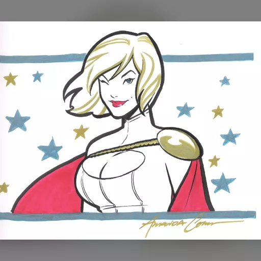 alias:karen_starr alias:power_girl artist:amanda_conner character:kara_zor-l medium:artwork publisher:dc // 957x800 // 317.7KB // jpg // image/jpeg // powergirlconner