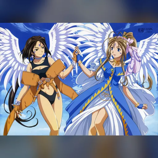 official_artwork series:oh_my_goddess // 7002x4997 // 4.6MB // jpg // image/jpeg // 597432