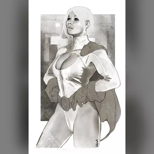 alias:karen_starr alias:power_girl artist:vandrell character:kara_zor-l medium:artwork publisher:dc // 779x1240 // 120.7KB // jpg // image/jpeg // 2011_powergirl_bw_by_vandrell-d39z0me