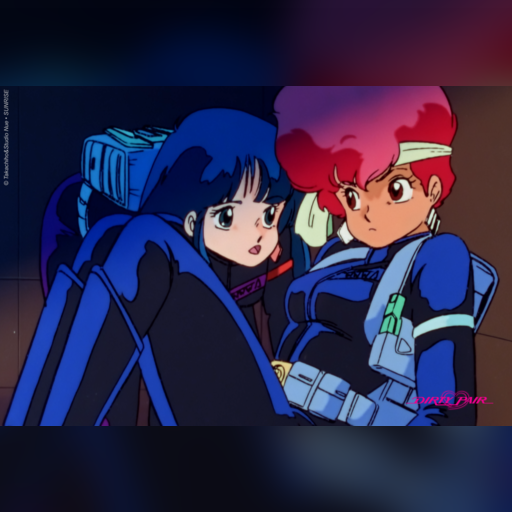 medium:artwork official official_artwork series:dirty_pair tablet wallpaper // 2560x1700 // 2.0MB // webp // image/webp; lossless=true // 2560x1700-1