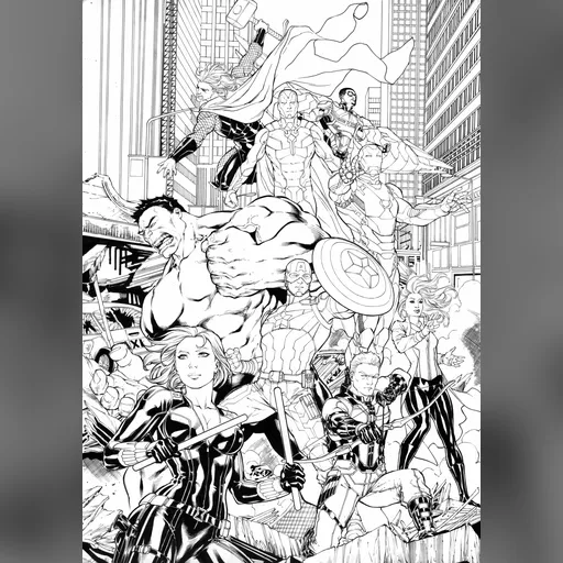 artist:fred_benes downloaded:deviantart grayscale medium:artwork medium:drawing style:benes // 1600x2263 // 1000.6KB // jpg // image/jpeg // avengers_ink_by_fredbenes-dbjsu3j