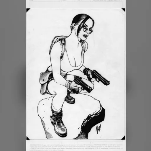 artist:adam_hughes character:lara_croft medium:artwork series:tomb_raider // 464x700 // 62.1KB // jpg // image/jpeg // AdamHughes_LaraCroft