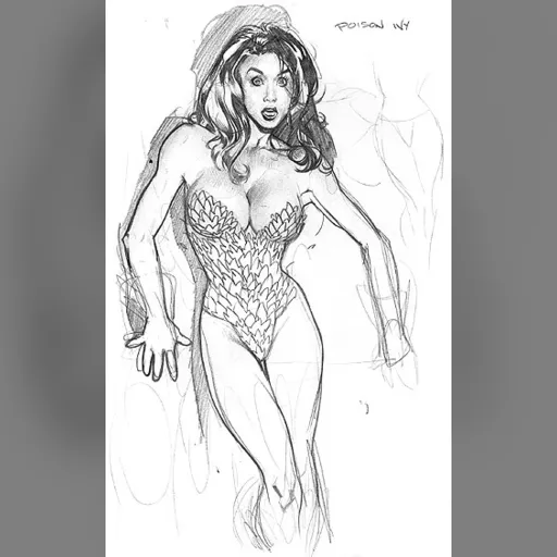 alias:poison_ivy artist:adam_hughes character:pamela_isley medium:artwork publisher:dc series:batman // 350x564 // 64.1KB // jpg // image/jpeg // PoisonIvy (1)