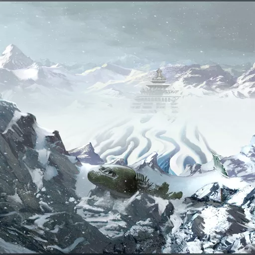 medium:artwork official_artwork series:tomb_raider tomb_raider_legends // 650x643 // 265.2KB // jpg // image/jpeg // Himalayas_09_VistaPointsml1