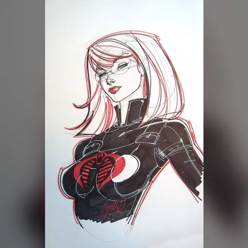 alias:fairchild artist:j_scott_campbell character:caitlin_fairchild medium:artwork series:gen_13 // 499x782 // 315.0KB // jpg // image/jpeg // FairchildJSC