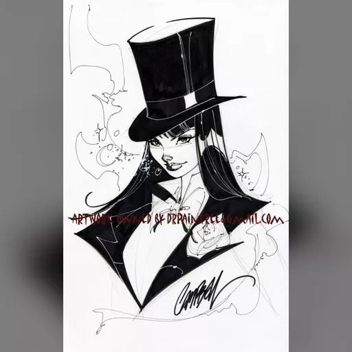 artist:j_scott_campbell character:zatanna_zatara medium:artwork publisher:dc series:batman // 513x800 // 264.4KB // jpg // image/jpeg // zatanna_con_sketch_by_j_scott_campbell