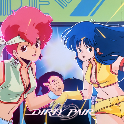 android medium:artwork official official_artwork series:dirty_pair wallpaper // 2240x2240 // 3.4MB // webp // image/webp; lossless=true // 2240x2240-1