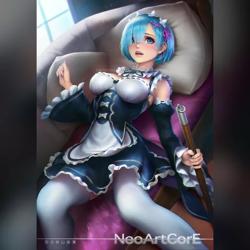 artist:neoartcore medium:artwork medium:drawing // 800x1132 // 631.7KB // jpg // image/jpeg // rem_by_neoartcore-dcgvo6n