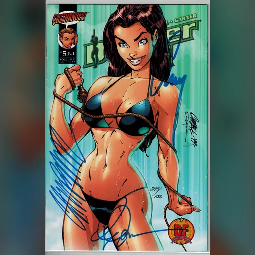 artist:j_scott_campbell character:sydney_savage clothing:bikini comic_cover medium:artwork scan series:danger_girl series:danger_girl_(original) // 4080x6324 // 43.2MB // webp // image/webp; lossless=true // CCI03032019_0002 (2)