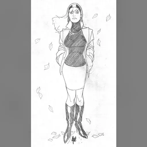 artist:adam_hughes character:gwen_stacy medium:artwork publisher:marvel series:spider-man // 510x880 // 61.6KB // jpg // image/jpeg // hughesgwen