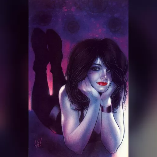 artist:adam_hughes character:death_of_the_endless medium:artwork // 446x700 // 46.1KB // jpg // image/jpeg // death-AdamHughes