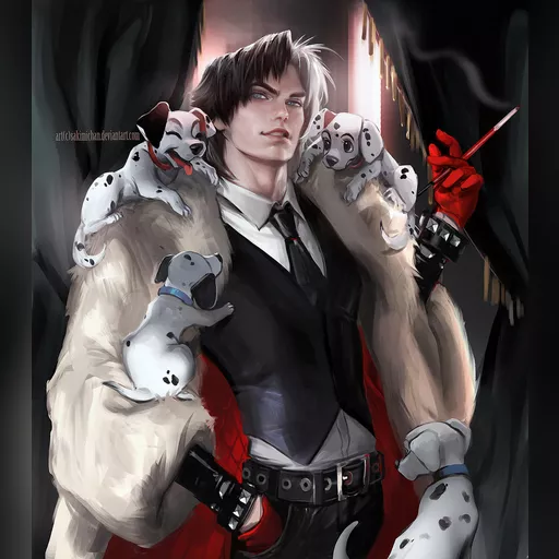 artist:sakimichan medium:artwork medium:drawing plus_artist stopgap // 900x1013 // 177.5KB // jpg // image/jpeg // cruella_by_sakimichan-d7cf7e9