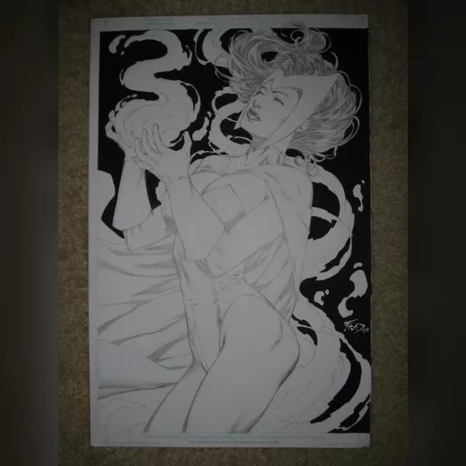 alias:scarlett_witch artist:fred_benes character:wanda_maximoff grayscale medium:artwork medium:drawing publisher:marvel series:x-men style:benes // 480x640 // 182.1KB // jpg // image/jpeg // Scarlet Witch Fred Benes