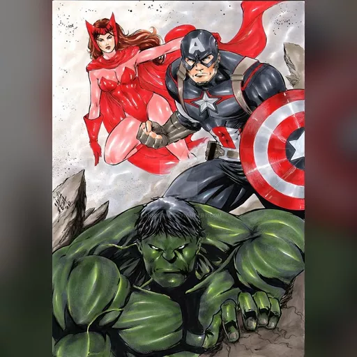 artist:lanio_sena medium:artwork medium:drawing // 751x1063 // 221.4KB // jpg // image/jpeg // avengers_by_laniosena-dc5er0t