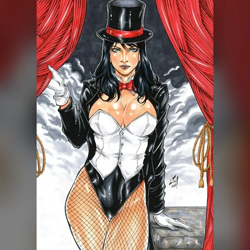 artist:junior_maia character:zatanna_zatara medium:artwork publisher:dc series:batman style:benes // 1024x1450 // 302.4KB // jpg // image/jpeg // zanata____rate_this_drawing_1_10____commision_open_by_juniormaia100_de29322 (1)