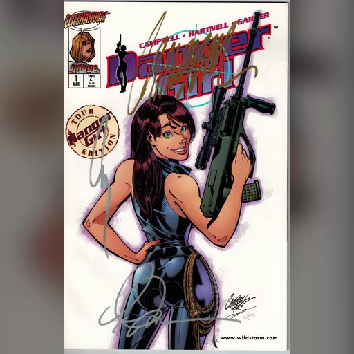 artist:j_scott_campbell character:sydney_savage comic_cover medium:artwork scan series:danger_girl series:danger_girl_(original) // 3984x6216 // 33.6MB // webp // image/webp; lossless=true // CCI03122019