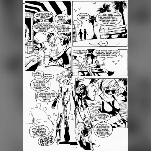 artist:adam_hughes medium:artwork // 609x878 // 261.2KB // jpg // image/jpeg // Gen13Page03