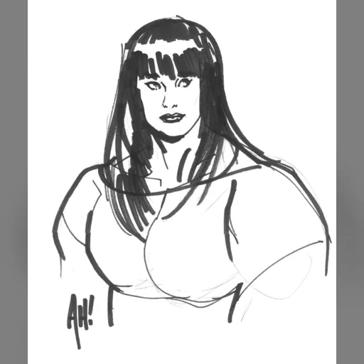 artist:adam_hughes medium:artwork // 766x904 // 89.4KB // jpg // image/jpeg // Aki_AHs