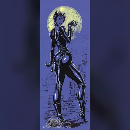 artist:j_scott_campbell character:selina_kyle medium:artwork // 600x1570 // 241.4KB // jpg // image/jpeg // catwoman_tall_by_j_scott_campbell-d25gk94